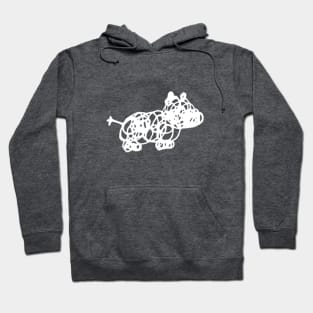 Hippo Scribble Hoodie